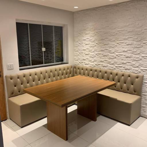 Canto Alemão Sob Medida - Otimização de Espaço e Conforto - São Paulo por Pagmenos Móveis Planejados