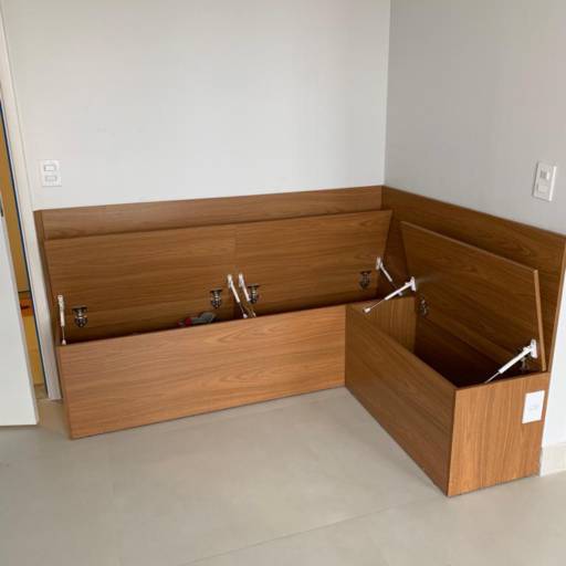 Canto Alemão Sob Medida - Otimização de Espaço e Conforto - São Paulo por Pagmenos Móveis Planejados