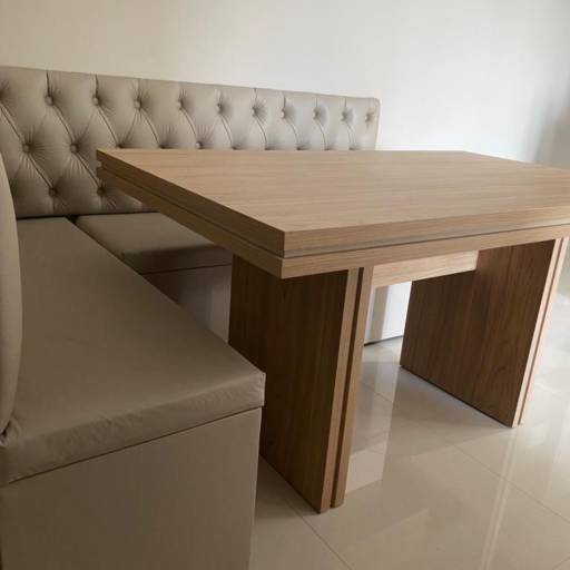 Canto Alemão Sob Medida - Otimização de Espaço e Conforto - São Paulo por Pagmenos Móveis Planejados