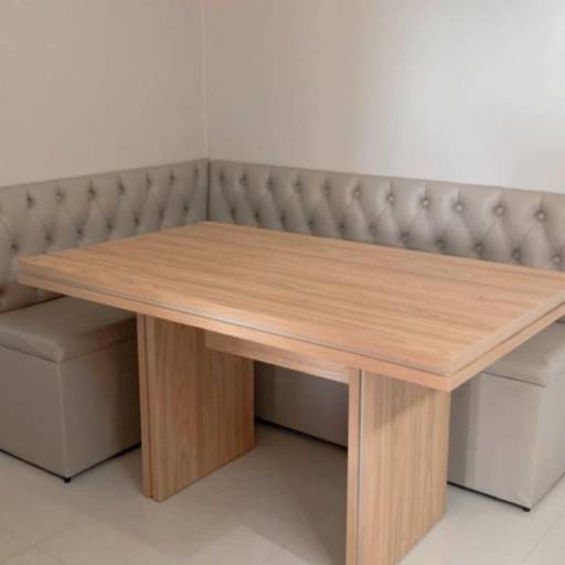 Canto Alemão Sob Medida - Otimização de Espaço e Conforto - São Paulo por Pagmenos Móveis Planejados