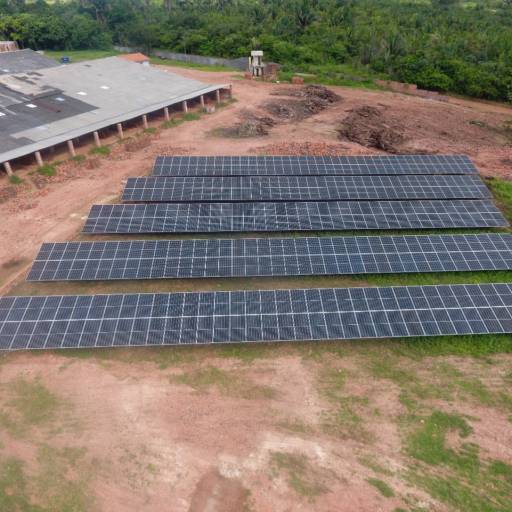 Usina Solar​​ por Energia do Sol