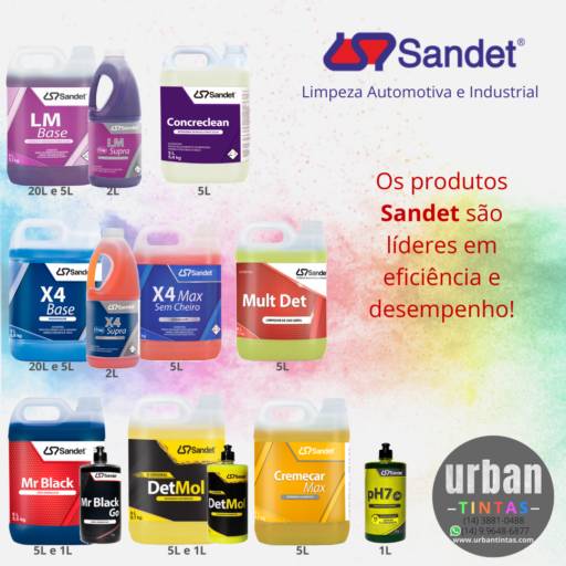 Comprar o produto de Sandet em Limpeza pela empresa Urban - Tintas em Botucatu, SP por Solutudo