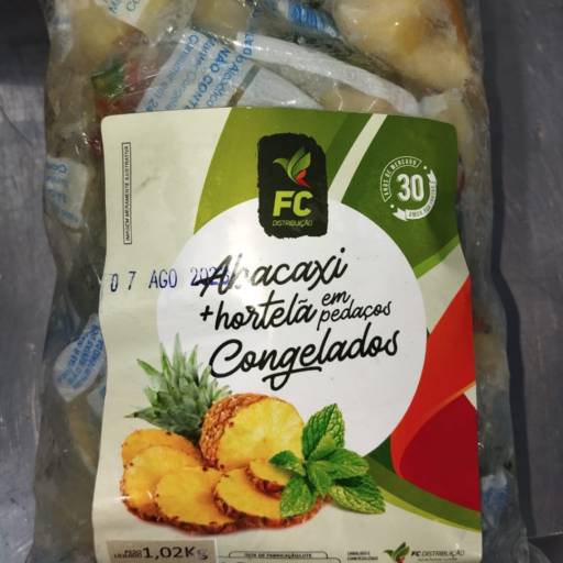 Comprar o produto de Abacaxi congelado  em Congelados pela empresa Fica Frio - Distribuidora de Gelo em Mineiros, GO por Solutudo