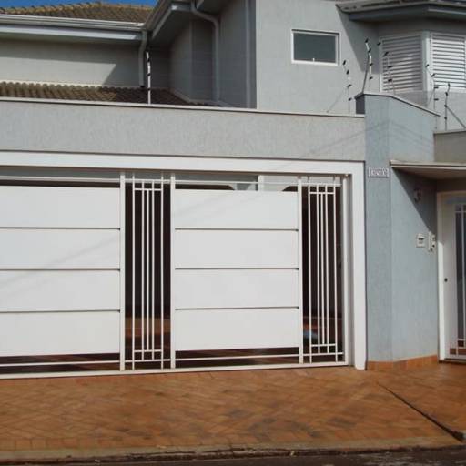 Portões Basculantes em Americana, SP por Serralheria Império Ferro & Aço 