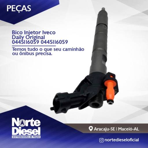 Bico injetor Iveco por Norte Diesel Atacado | Peças para Picape, Ônibus, Caminhão, Aracaju SE