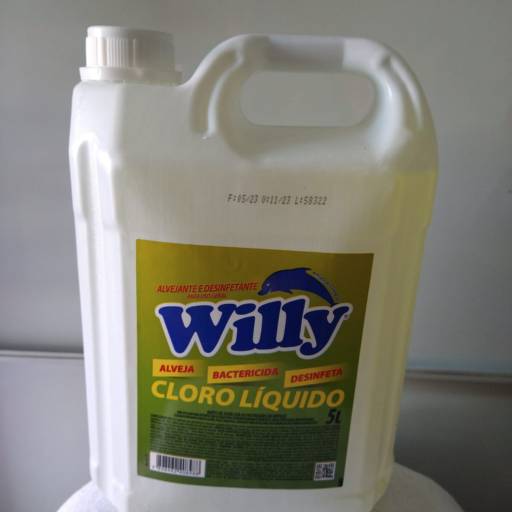 Comprar o produto de Cloro Líquido Willy  em Produtos de Limpeza pela empresa Empório da Limpeza Q' Tudo em Itupeva, SP por Solutudo