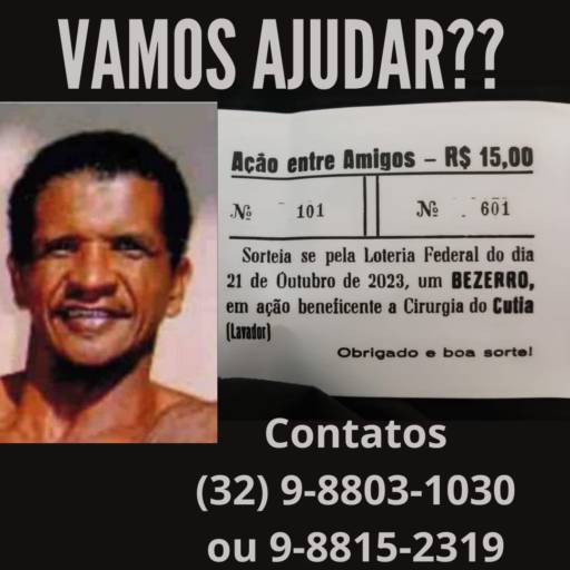 Comprar o produto de Vamos ajudar nosso querido  Cutia (lavador)  em Campanhas Sociais: pela empresa HCelulares em Leopoldina, MG por Solutudo