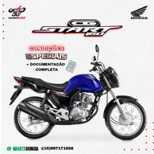 Comprar o produto de CG Start em Lojas de Motos pela empresa Honda Moto Guia em Itapetininga, SP por Solutudo