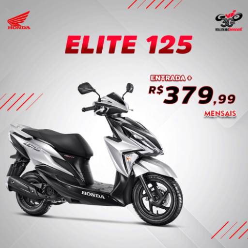 Comprar o produto de Elite 125 em Lojas de Motos pela empresa Honda Moto Guia em Itapetininga, SP por Solutudo
