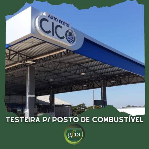 Testeira para Posto de Combustível