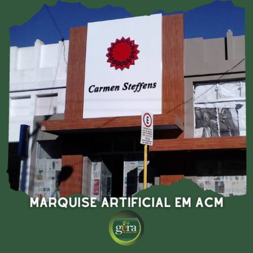 Marquise Artificial em ACM por Gera Comunicação Visual