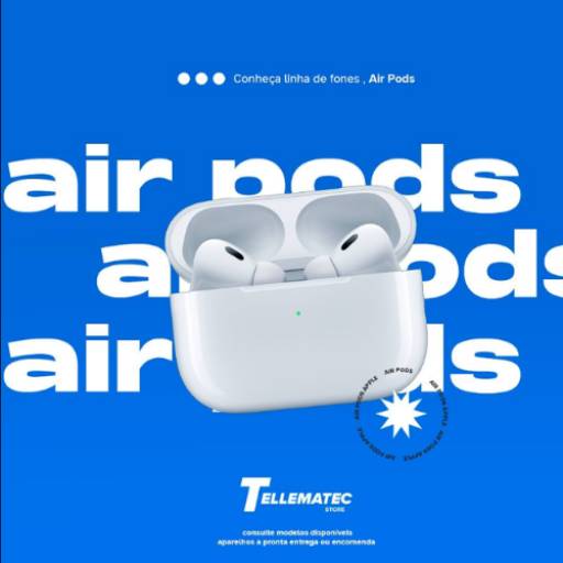 Comprar o produto de AirPods da Apple. em Fones de Ouvido pela empresa Tellematec Store em Itapetininga, SP por Solutudo