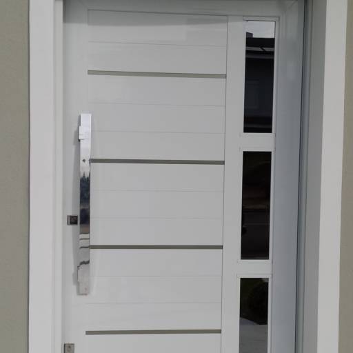 Porta Pivotante em Alumínio