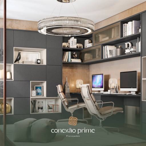 Móveis Planejados para Escritório: Produtividade e Estilo em Diadema por Conexão Prime Planejados