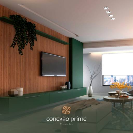 Painéis Planejados para TV - Sofisticação e Funcionalidade em Diadema por Conexão Prime Planejados