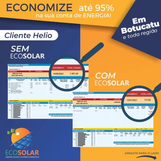 Comprar o produto de Ajuste de energia reativa em Energia Solar pela empresa EcoSolar em Botucatu, SP por Solutudo