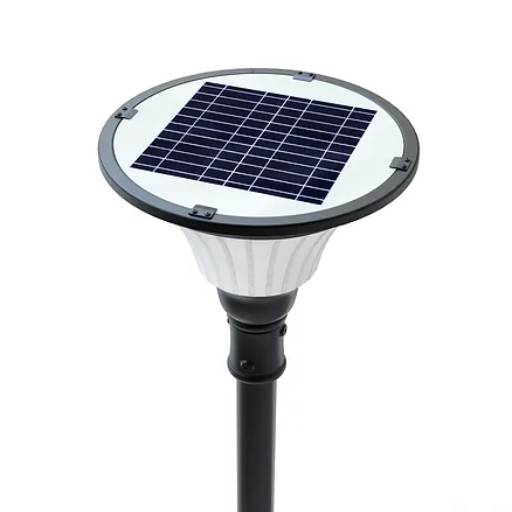Luminária Solar Clássica 10 W Real para poste de 3~4 m 1.000 Lúmens por Pride Energy 