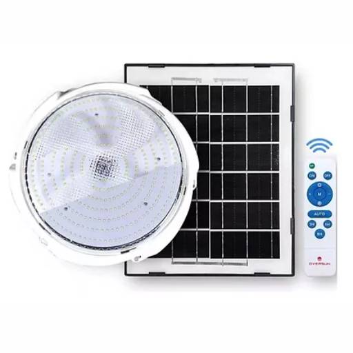 Luminária Solar Interna 100 W Branco 3 Cores Quente Morno ou Frio