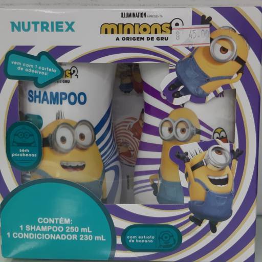 Comprar o produto de Shampoo e Condicionador Infantil dos Minions em Bauru em Cuidado da Saúde pela empresa Drogaria Nações Farma em Bauru, SP por Solutudo