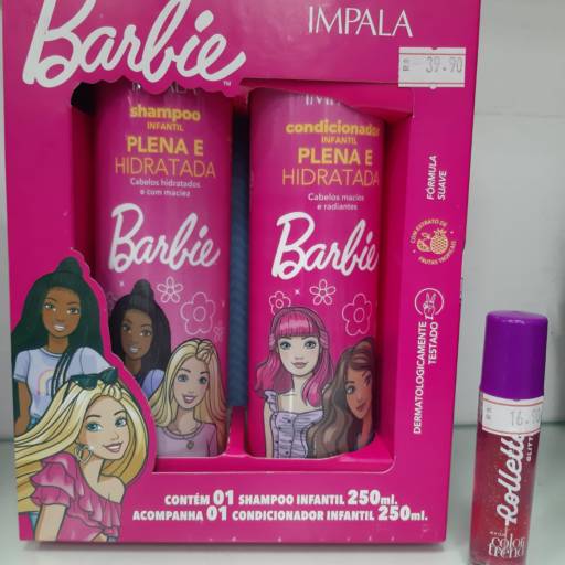 Comprar o produto de Shampoo e Condicionador Infantil da Barbie em Bauru em Cuidado da Saúde pela empresa Drogaria Nações Farma em Bauru, SP por Solutudo