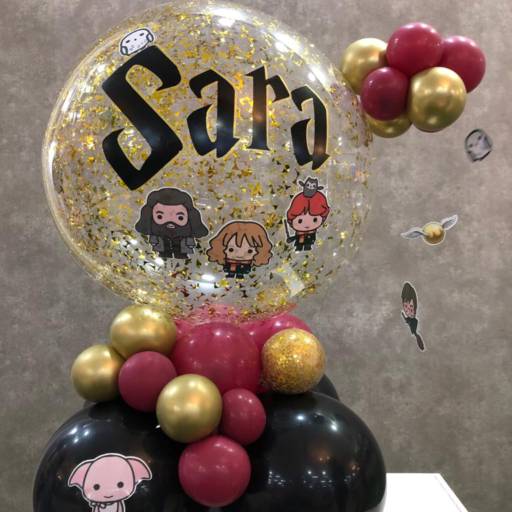 Balão de aniversário com tema harry potter  por Bigtok