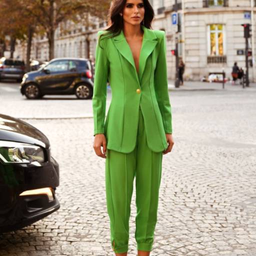 Conjunto Angelina SPLASH cor Verde por Caroline Moraes Concept