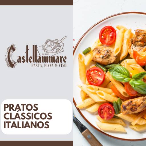 Pratos Clássicos Italianos por Cantina Castellammare