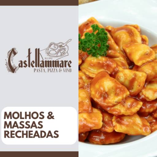 Molhos & Massas Recheadas por Cantina Castellammare