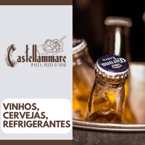 Comprar o produto de Vinhos, Cervejas e Refrigerantes em Bebidas pela empresa Cantina Castellammare em Itapetininga, SP por Solutudo