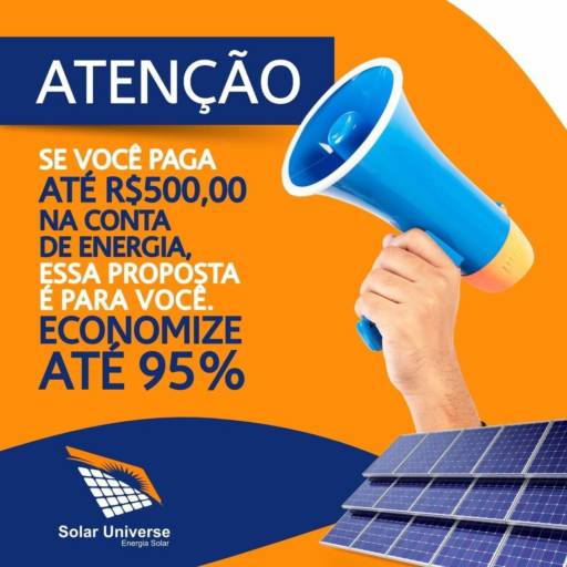 Comprar o produto de Energia Solar Limpa  em Energia Solar pela empresa Robert Lemos - Solar Universe Brasil em Leopoldina, MG por Solutudo