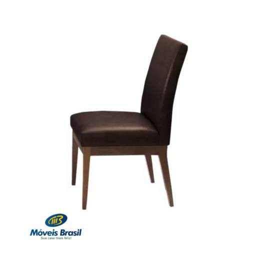 Comprar o produto de Cadeira Luana Café Amendoa em Cadeiras pela empresa Móveis Brasil em Foz do Iguaçu, PR por Solutudo