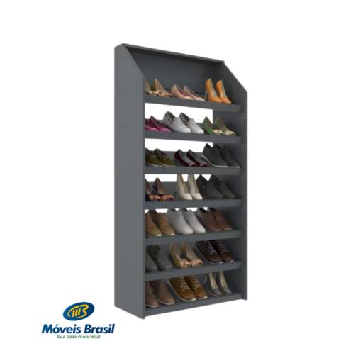 Sapateira Ravenna Móveis Sul Grafite por Móveis Brasil