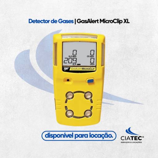 Locação detector de gás em São José dos Campos 