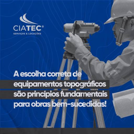 Equipamento Topográficos para locação