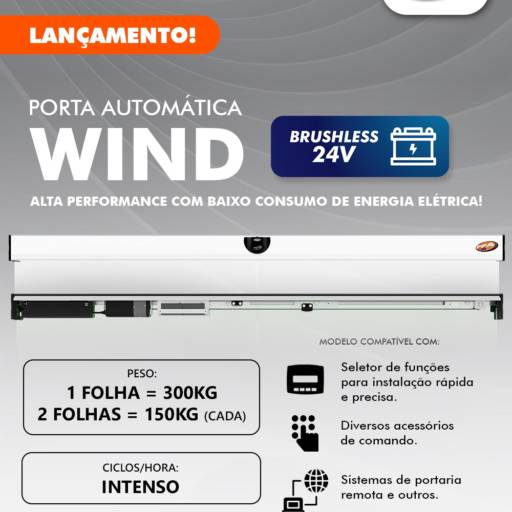 Porta Automática Wind – Conforto e Modernidade em Balneário Camboriú/SC por Top Glass