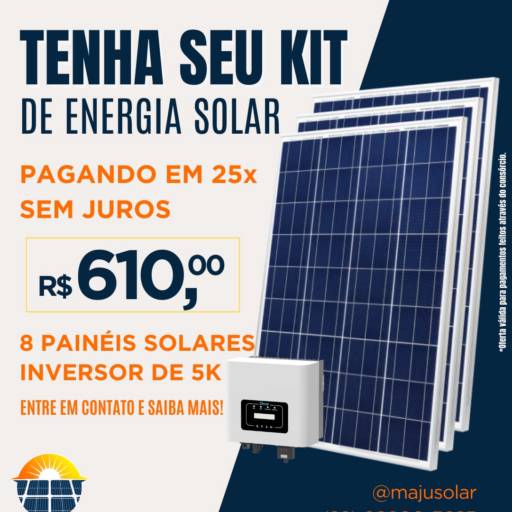 Promoção Kit De Energia Solar por MAJU SOLAR