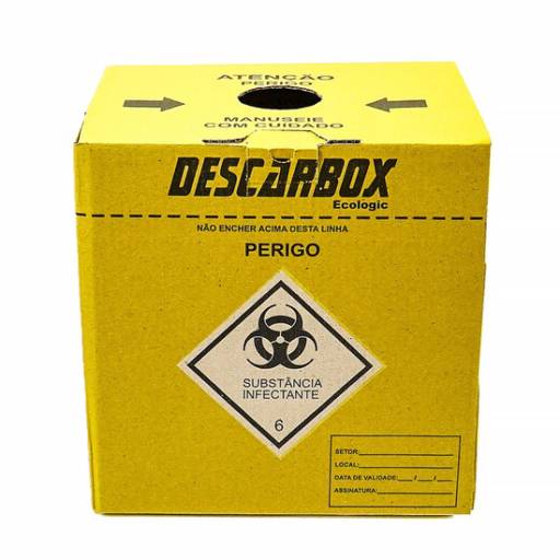 Comprar o produto de Coletor Descarbox em Birigui em Produtos Hospitalares pela empresa Farmácia Hospitalar Noroeste em Birigui, SP por Solutudo