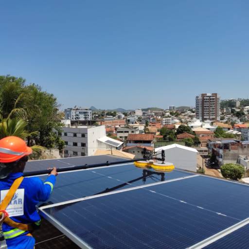 Limpeza de Placa Solar por Solar Clean