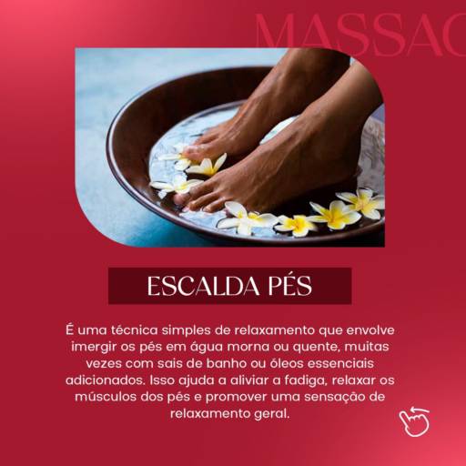 Escalda pés por Massoterapia Corpora - Thay Tele |Massagem Tântrica |Terapêutica