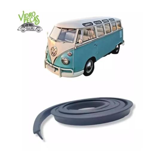 Guarnição T Superior Quadro Cajado Kombi Corujinha por VidroPeças