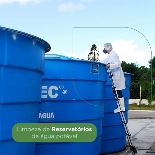 Comprar o produto de Limpeza de Reservatórios de água potável em Serviços Ambientais pela empresa Acqua Solaris Serviços Ambientais em Foz do Iguaçu, PR por Solutudo