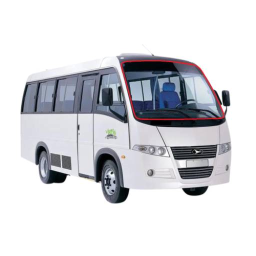 Comprar o produto de Borracha Parabrisa Micro Ônibus Volare W8 em Borrachas e Guarnições pela empresa VidroPeças em Bauru, SP por Solutudo