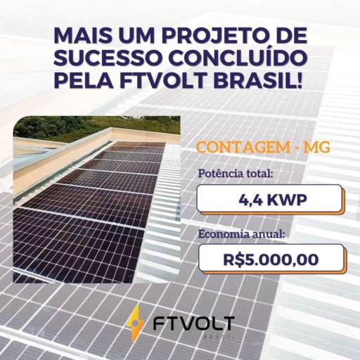 Energia Solar Residencial - Economia e Sustentabilidade em Belo Horizonte, MG por Ftvolt Brasil