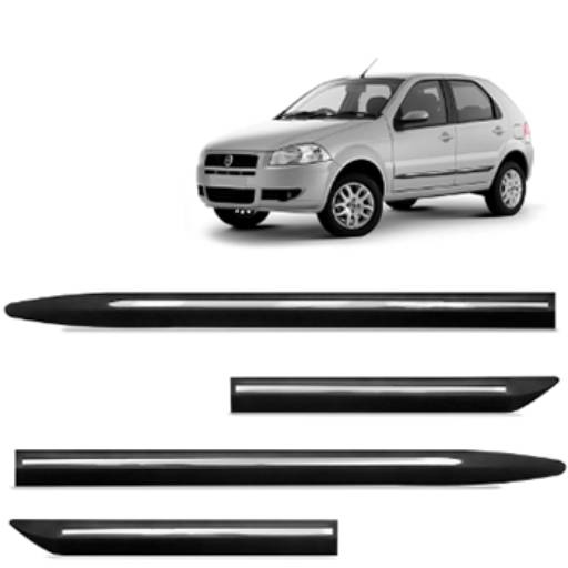Frisos Laterais para proteção das portas dos carros por Nino Sound Car - Som e Acessórios Automotivos