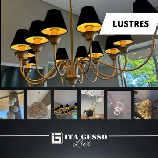Comprar o produto de Lustres  em Gesso pela empresa Ita Gesso Lux em Itapetininga, SP por Solutudo