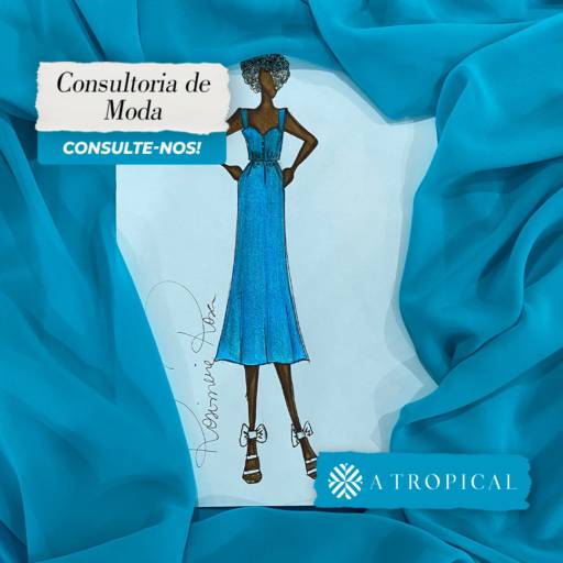 Comprar o produto de Consultora de Moda em Bauru em Moda Feminina pela empresa A Tropical Tecidos  em Bauru, SP por Solutudo