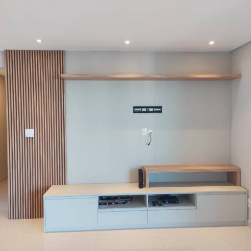 Painel e Rack em MDF - Modernidade e Praticidade para sua Sala