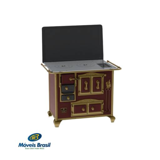 Fogão Venax Gabinete Sec XV Imperador por Móveis Brasil