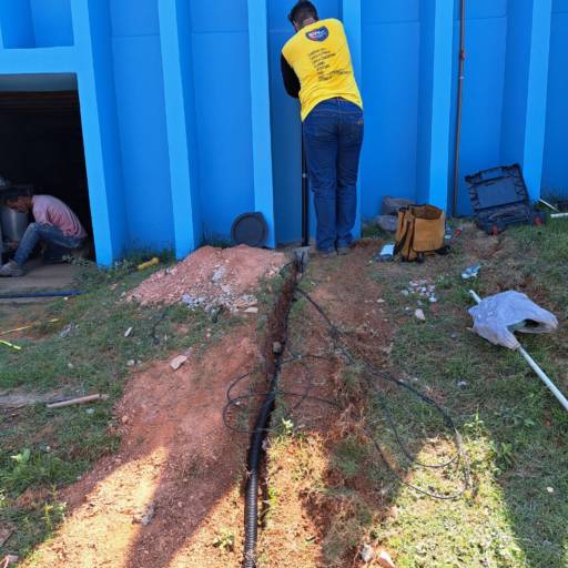 Instalação de Câmeras e Infraestrutura – Segurança e Conectividade em Abaeté/MG