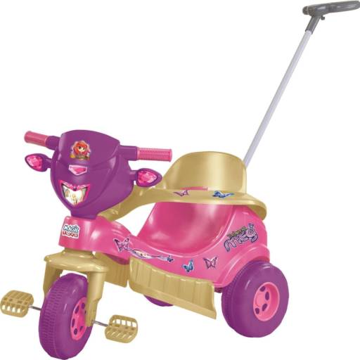 Comprar o produto de Ticiclo rosa infantil princess  em Brinquedos pela empresa Pilão Shop em Foz do Iguaçu, PR por Solutudo